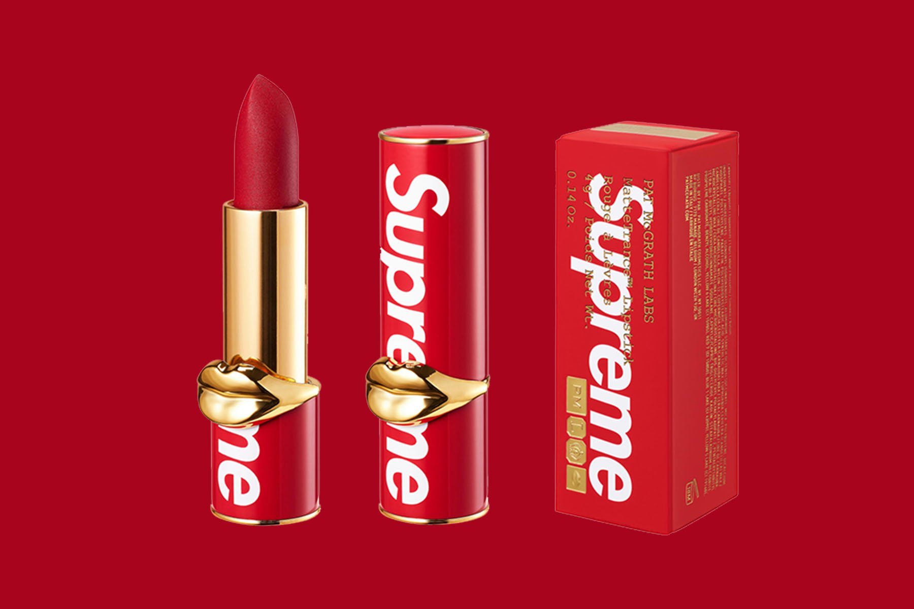 Supreme Pat McGrath Labs Lipstick シュプリーム